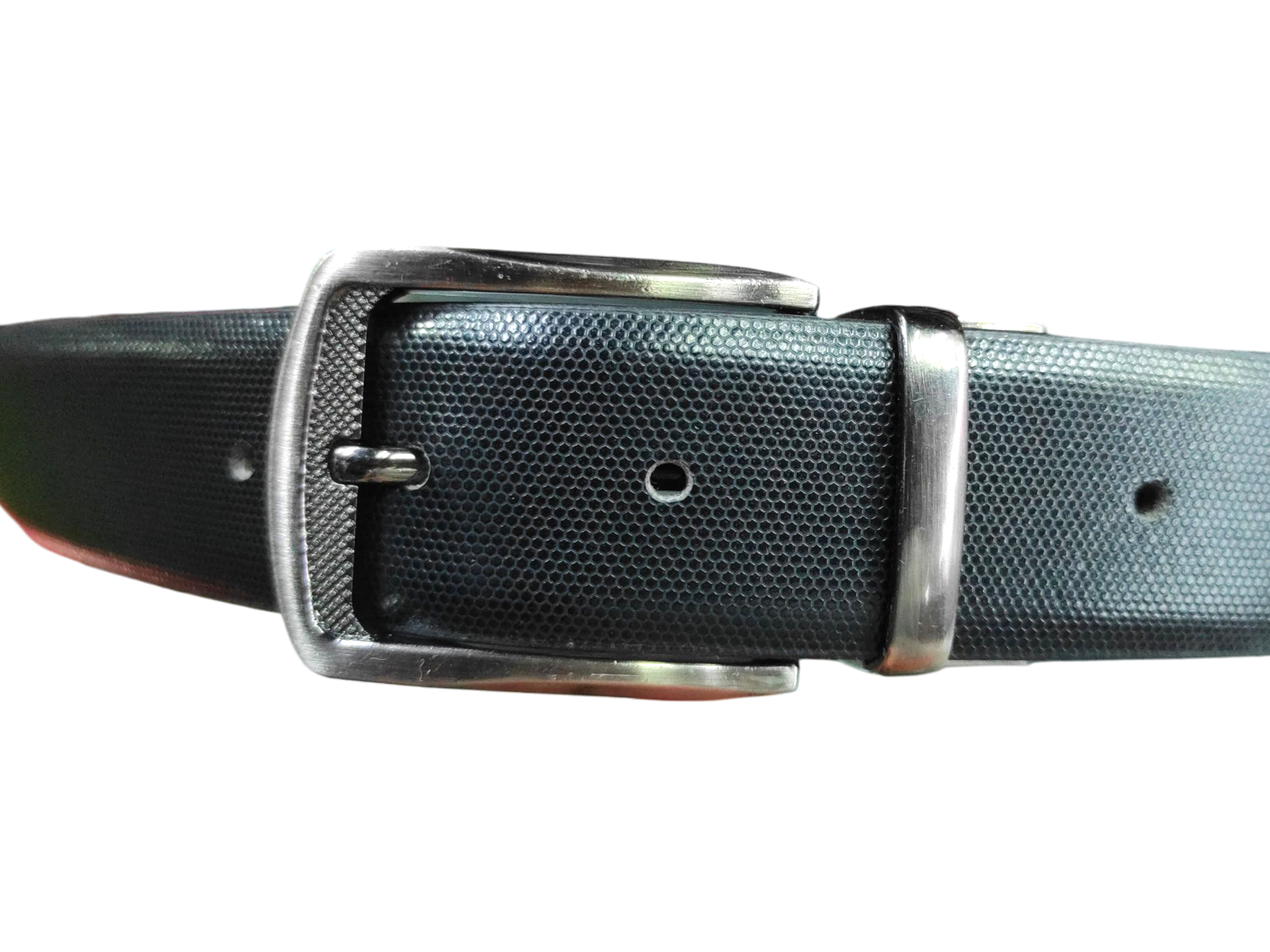 Black/brown reversible belt