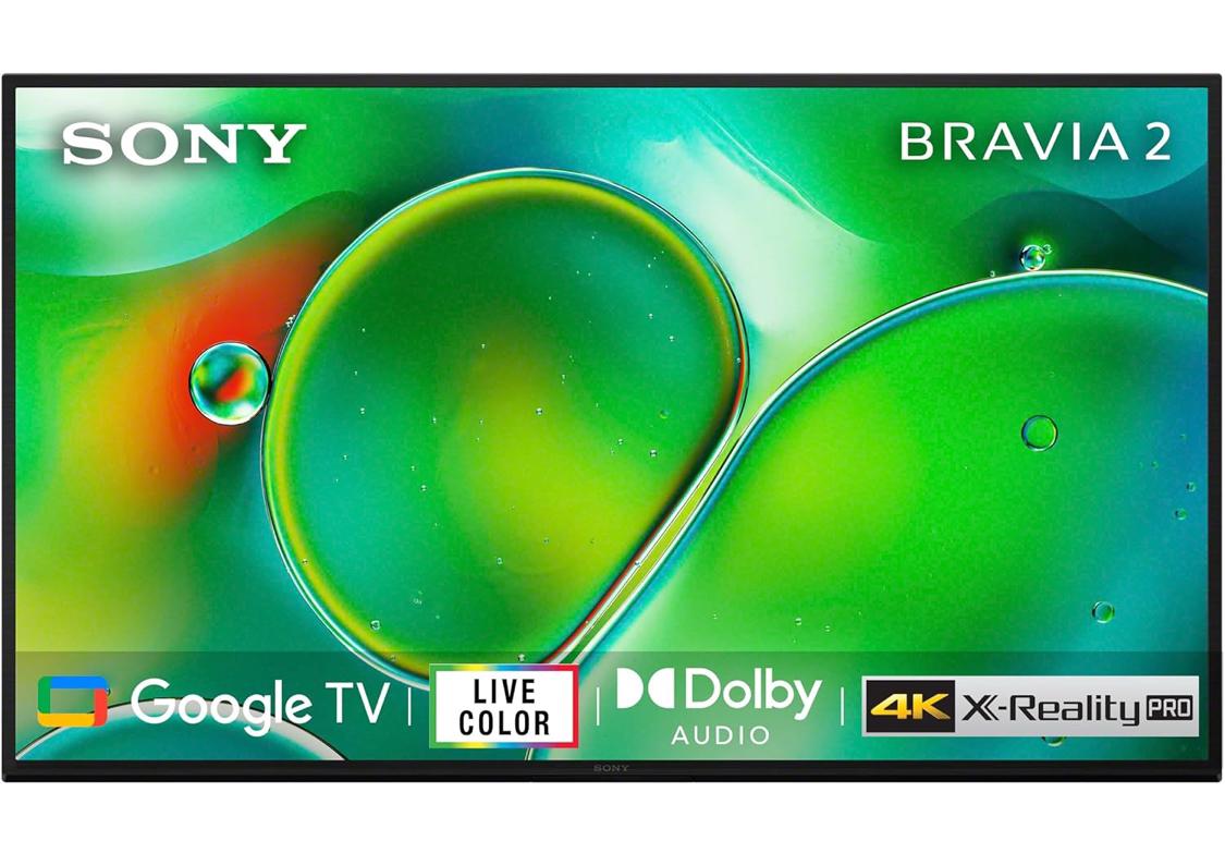 Sony BRAVIA 2 Series 108 cm (43 inches) 4K Ultra HD Smart LED Google TV K-43S20 (Black)