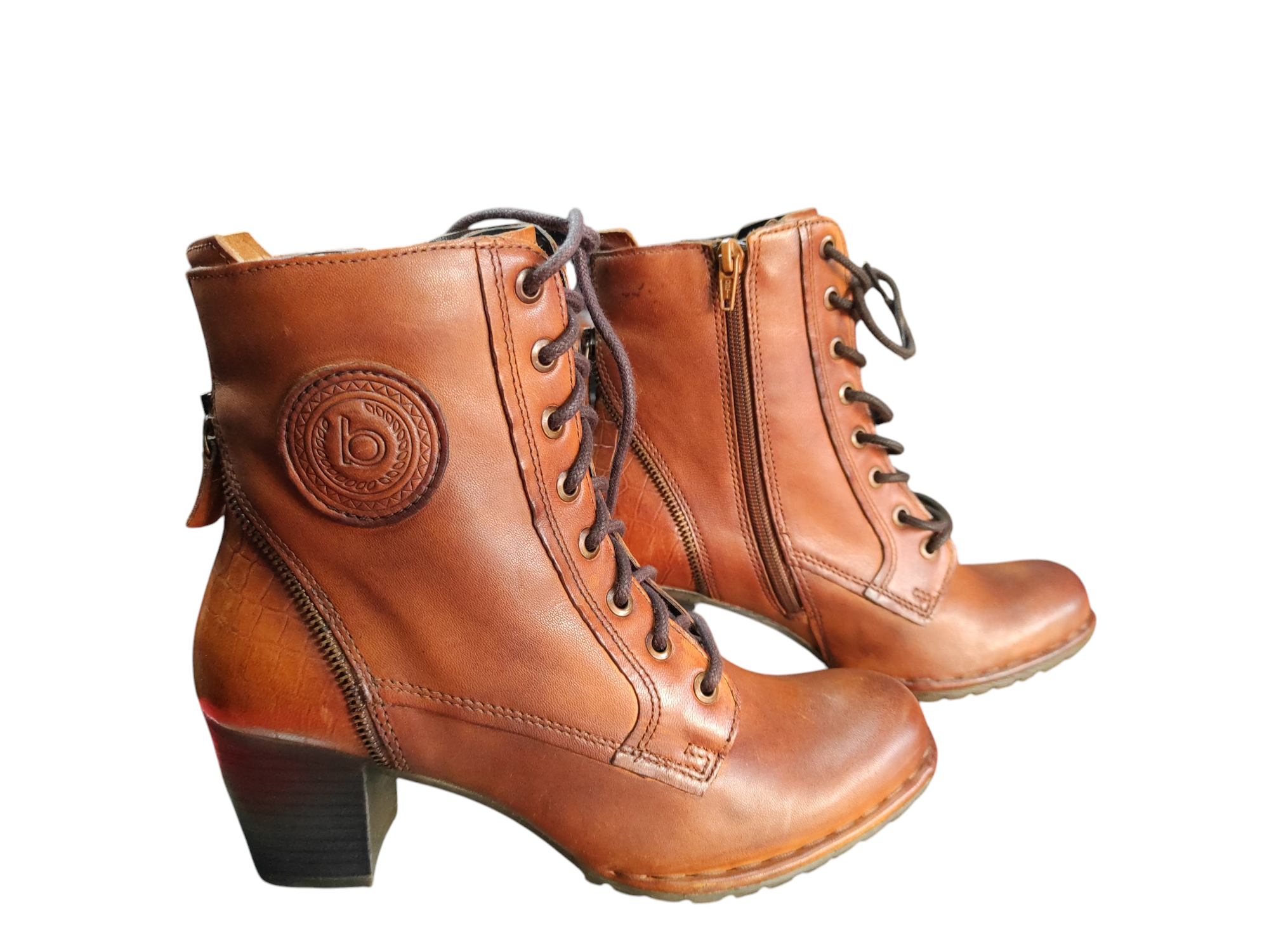 Female Boot Brownish Tan