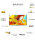 Sony BRAVIA 2 Series 108 cm (43 inches) 4K Ultra HD Smart LED Google TV K-43S20 (Black)