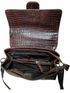 Genuine Leather Brown Hand Bag For Women