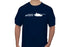 iLogo Army Tank Design Round Neck T-shirt