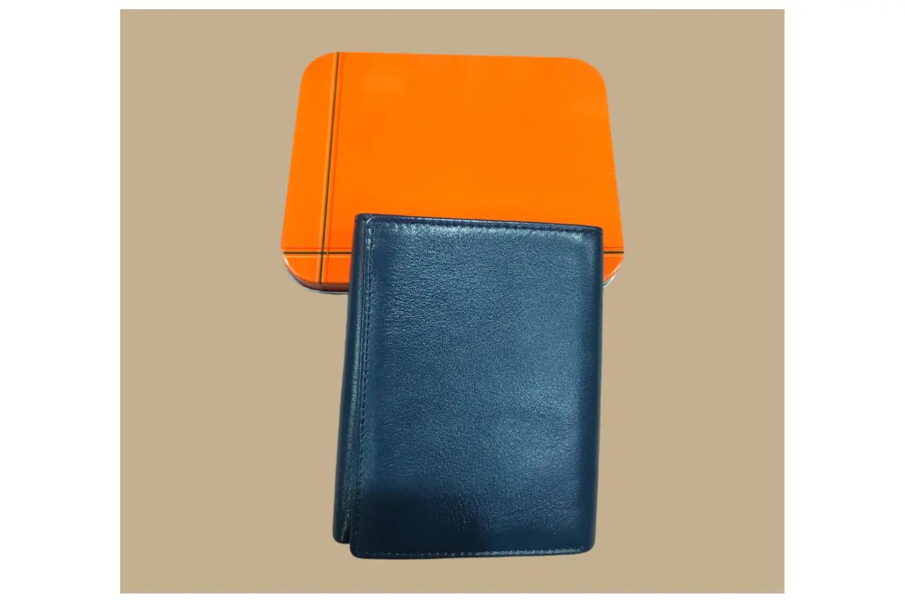 Blue Wallet Triple Fold