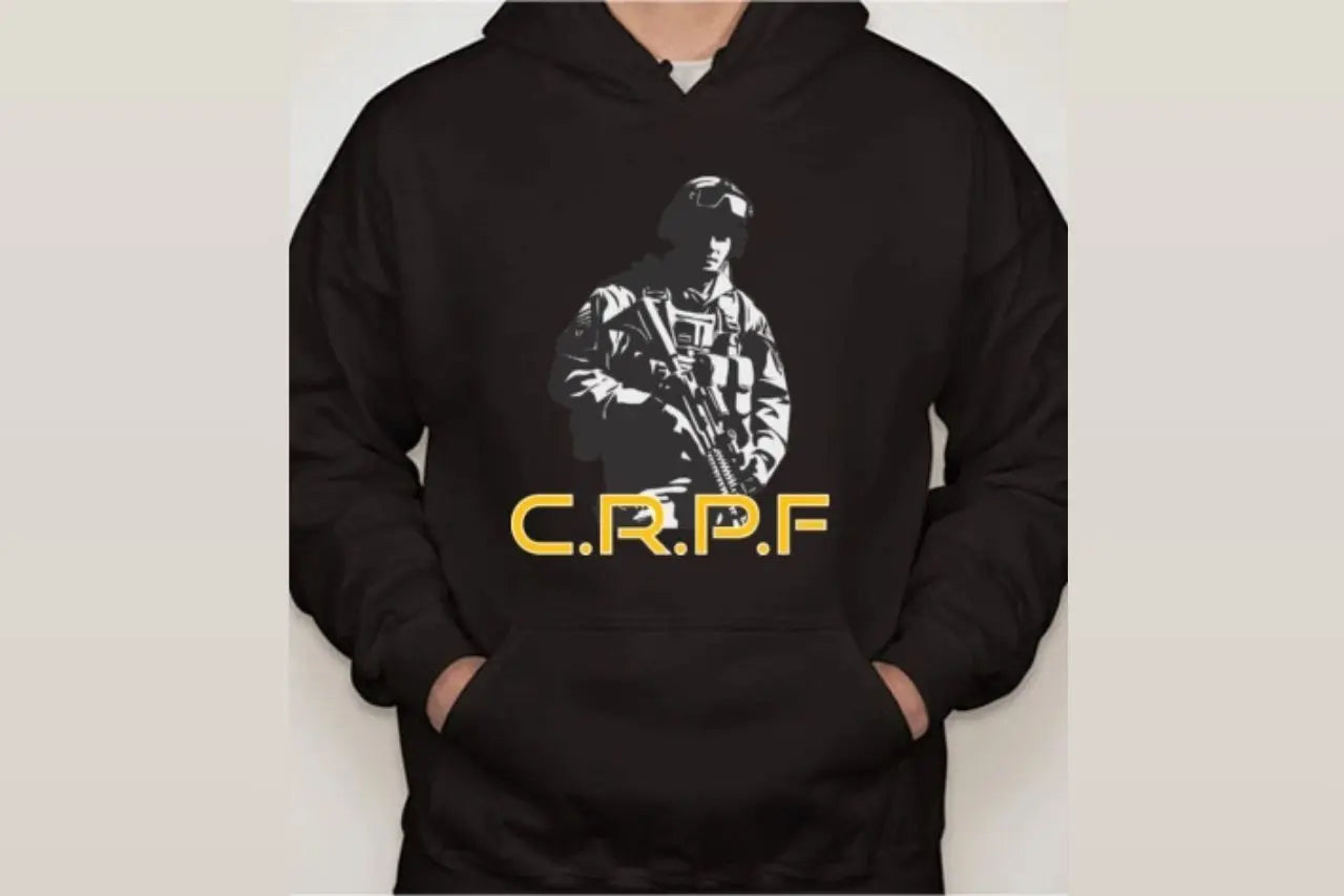 CRPF Design Hoodie