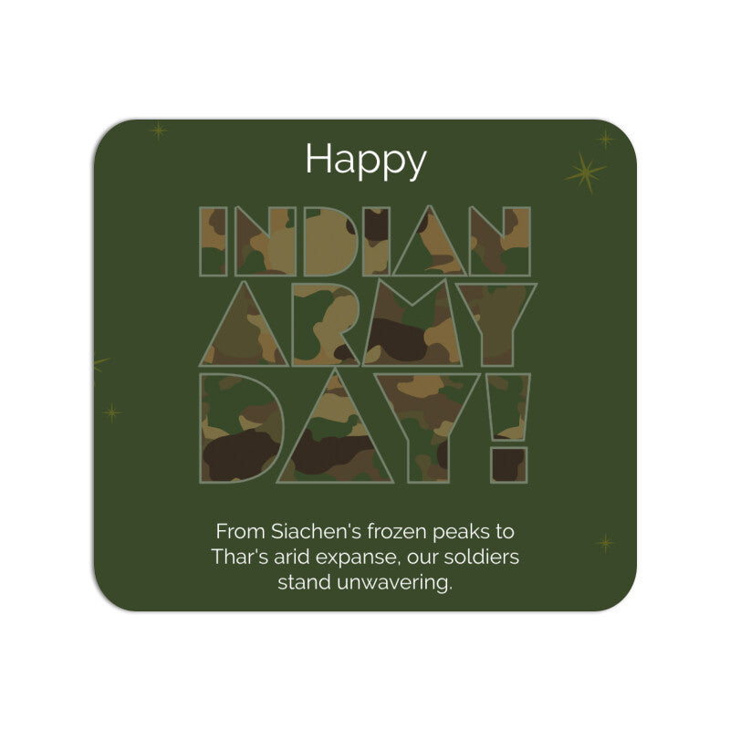 Indian Army Day Mouse Pad