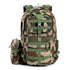 Tripole Alfa 45 Litres Military Tactical Backpack and Rucksack with Detachable Sling Bag Indian Army | Rain Cover | 3 Year Warranty