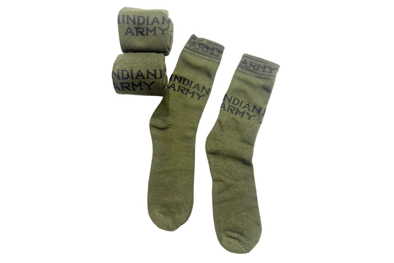 Socks  green with 3 pair