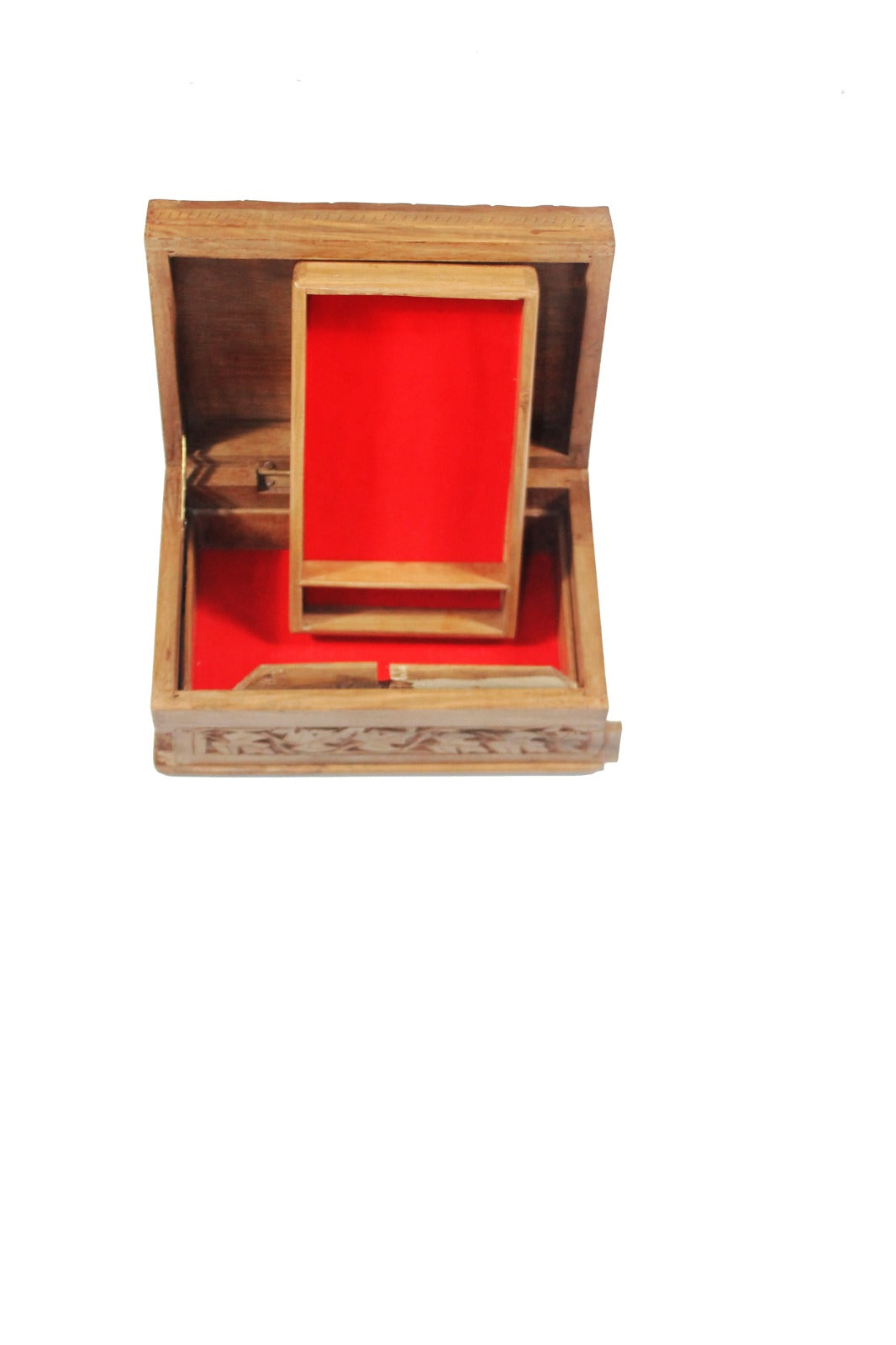 Wallnut Wooden Jewellery Box