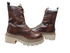brownish leather boot