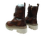 brownish leather boot