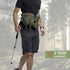 Tripole Waist Pack with Detachable Bottle Holder - Multi-Utility Waist and Sling Bag for Hiking, Cycling, and Backpacking Army Green
