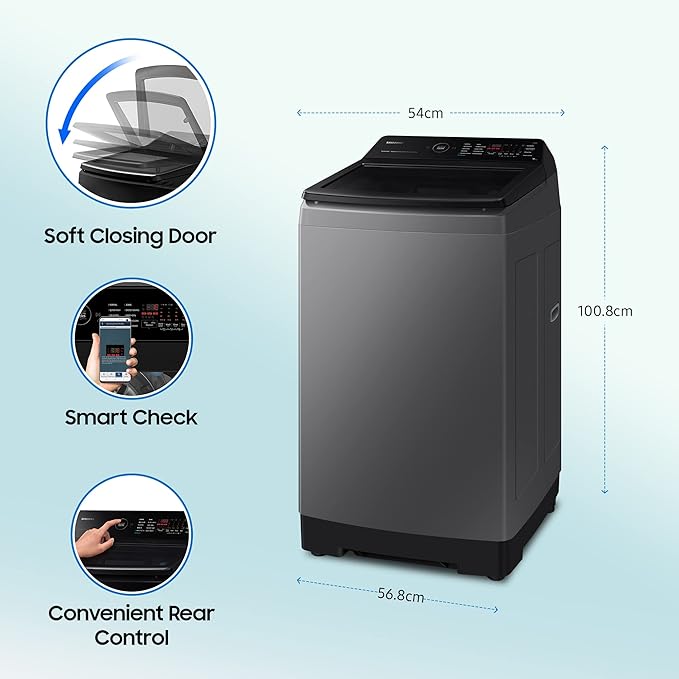 9.0 kg Ecobubble™ Top Load Washing Machine with Wi-Fi Connectivity, WA90BG4542BD